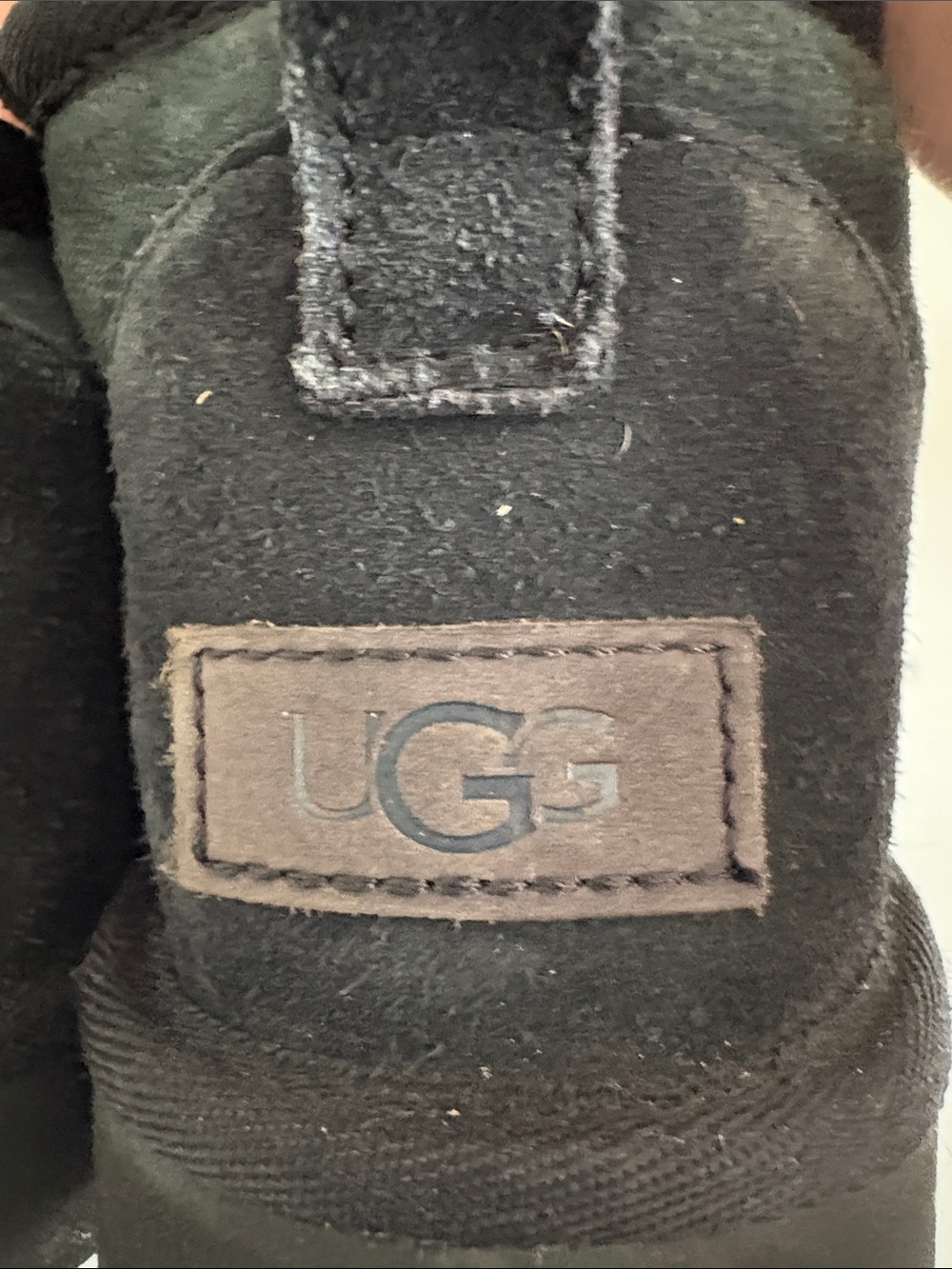 UGG Classic ultra Mini Ankle Booties in Black - Picture 5 of 7